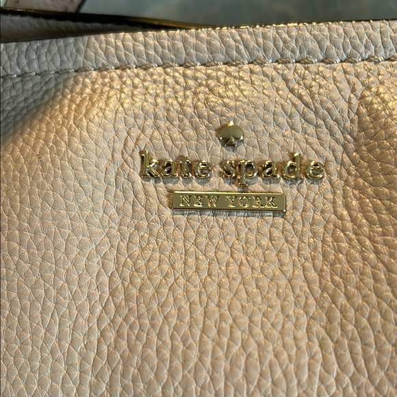 Kate Spade Tan Leather Tote Bag - Picture 3 of 11